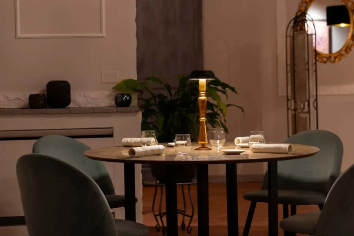 La sala de La Sosta del Cavaliere