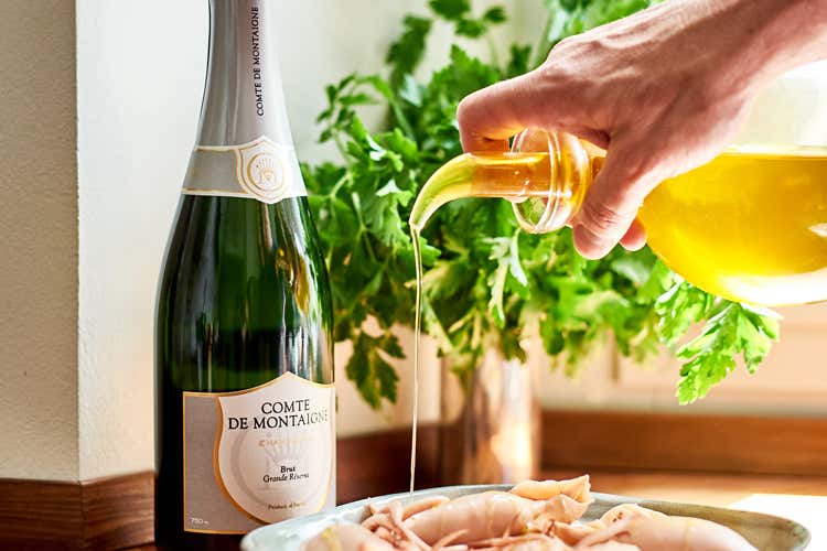 Un Comte de Montaigne Gran Riserva (Champagne Comte de Montaigne Una storia lunga otto secoli)