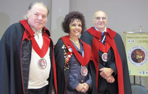 Giuseppe Bonometti, Rosa Magoni e Gianni Davelli