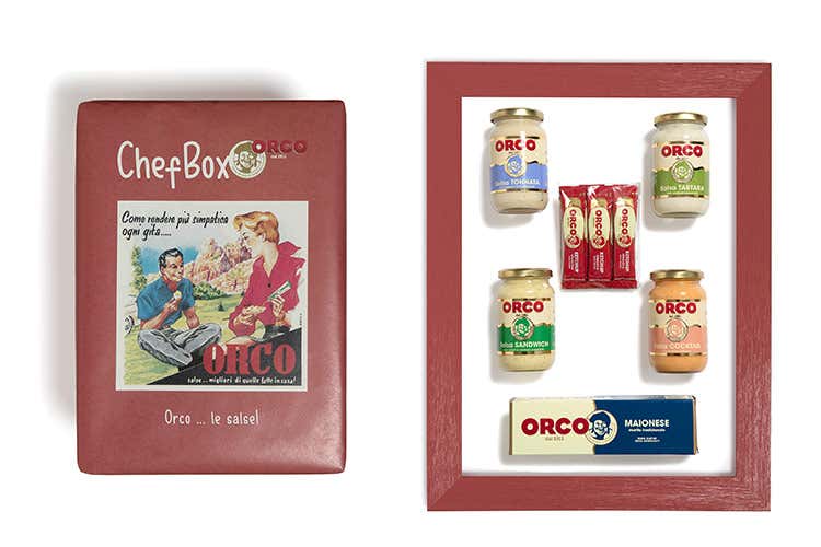 Le salse Orco, dalla tonnata alla sandwich - Salse Orco, un packaging a Natale che ne racconta i 110 anni di storia