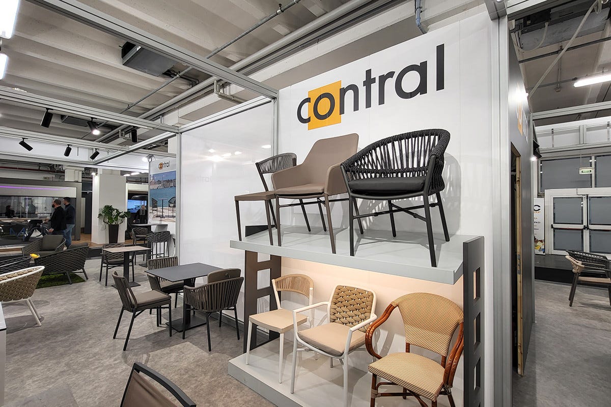 Alcune delle proposte di Contral  Contral a Hospitality presentata la nuova linea lounge di divani