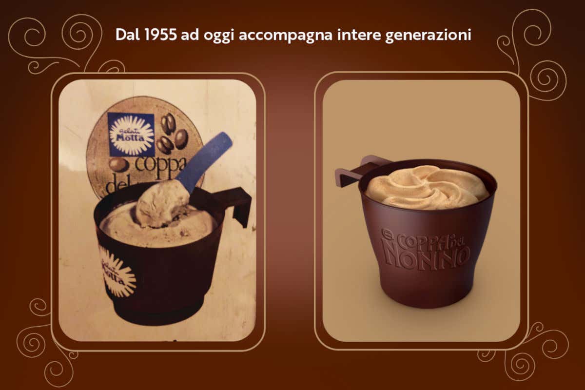 Coppa del Nonno, campagna classica Il gelato confezionato? Per gli italiani è un'icona senza tempo