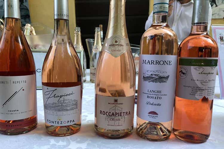 Le bottiglie degustate - Vino e ciclismo nel segno di Coppi Un successo l'accoppiata Giro-ros&eacute;