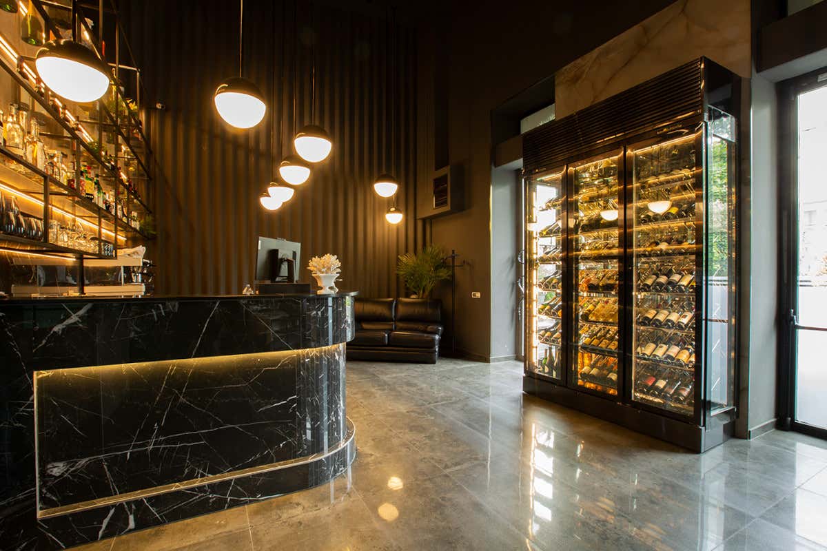 Gli interni del Corallium&nbsp; Pesce fresco e stagionalit&agrave;: i pilastri di Corallium a Milano