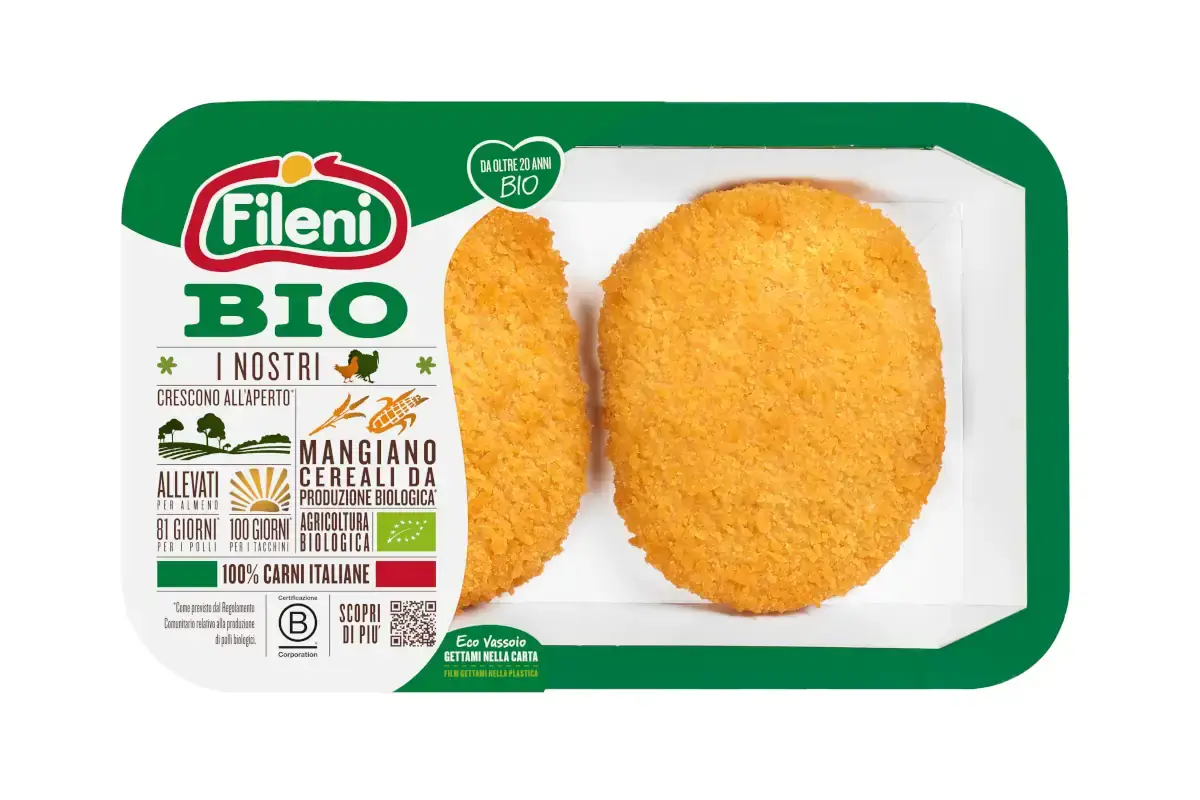 Confezioni sostenibili e Cordon Bleu Bio, le novit&agrave; di Fileni