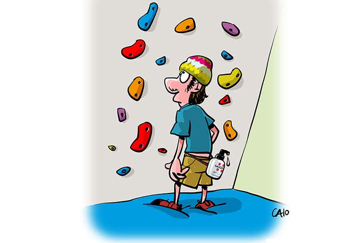 Amuchina al posto della magnesite - Coronagraphic, tratti d'autore