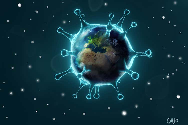 Il virus visto da Caio - Coronagraphic, tratti d'autore