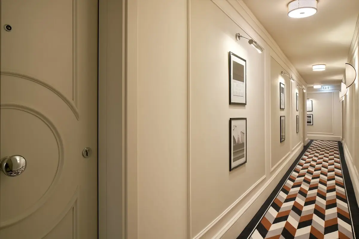 Un corridoio dell'Unahotels Trastevere Roma 