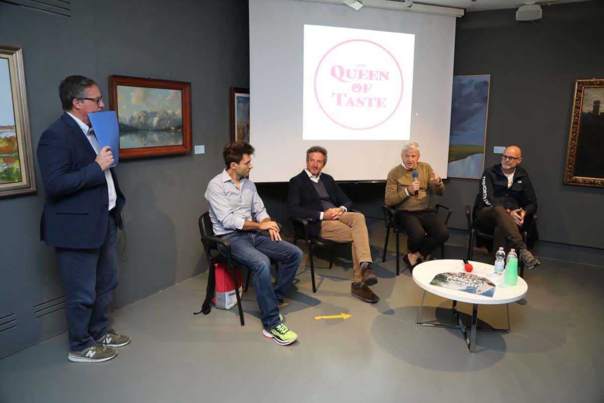 I protagonisti del convegno dedicato a gastronomia e montagna The Queen of taste Cortina d’Ampezzo, la regina del gusto è sulle Dolomiti