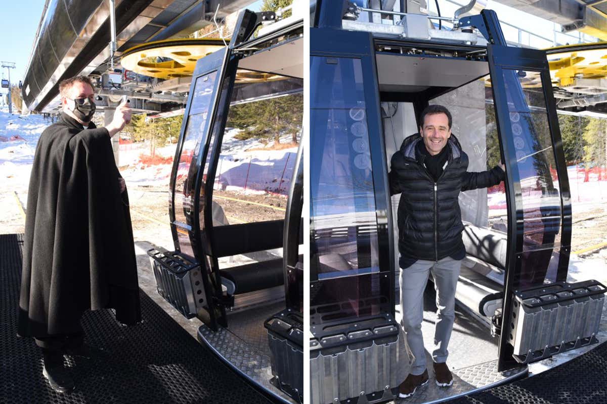 Due tronchi per collegare due versanti Cortina, ecco il collegamento tra Tofane e Cinque Torri grazie all'impianto Cortina Skyline Due tronchi per collegare due versanti Cortina, ecco il collegamento tra Tofane e Cinque Torri grazie all'impianto Cortina Skyline