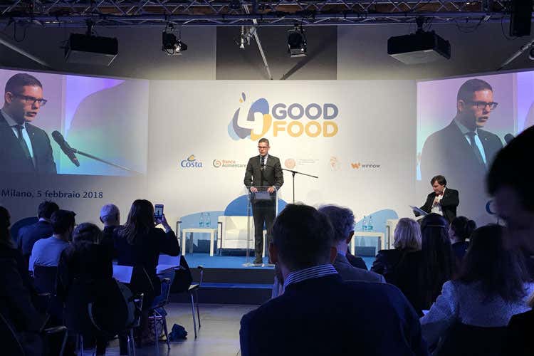 Neil Palomba (Costa Crociere lancia 4GoodFood -50% di cibo sprecato sulle navi)
