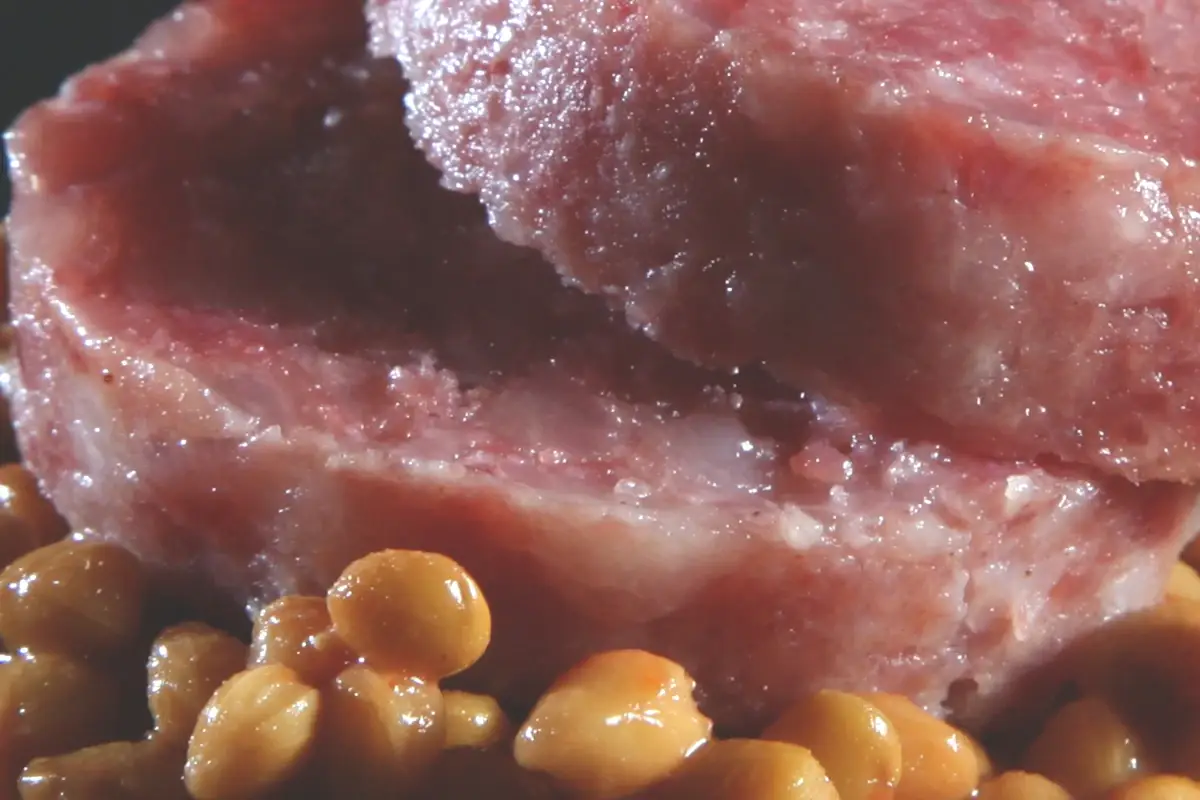 Compatto e di un bel colore rosa scuro, cos&igrave; &egrave; il cotechino Vaniglia di Marco d&lsquo;Oggiono Il cotechino Vaniglia della Brianza firmato Marco d&rsquo;Oggiono Prosciutti &egrave; sinonimo di tradizione