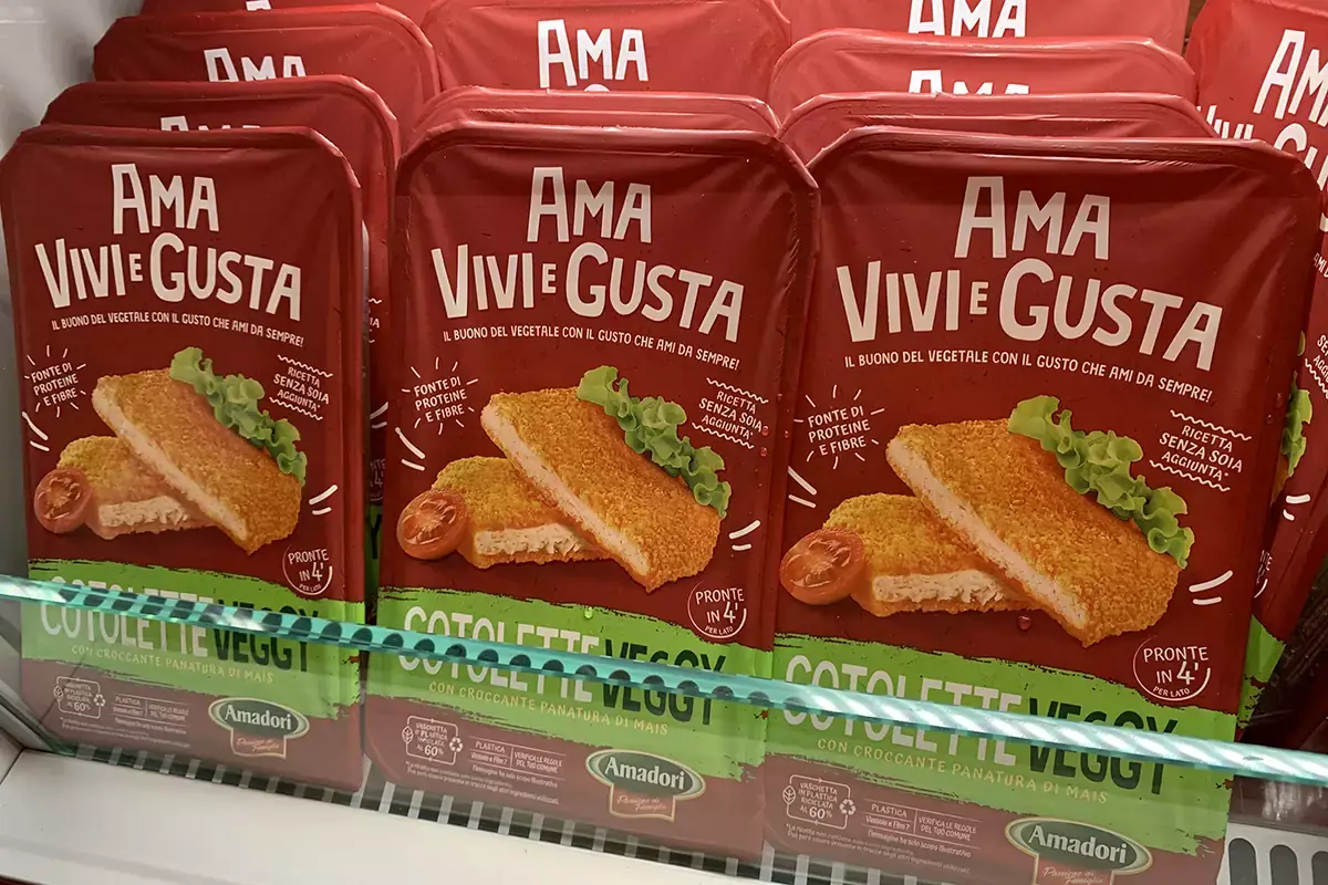 Cotolette Veggy Proteine vegetali: Amadori lancia la linea “Ama Vivi e Gusta”