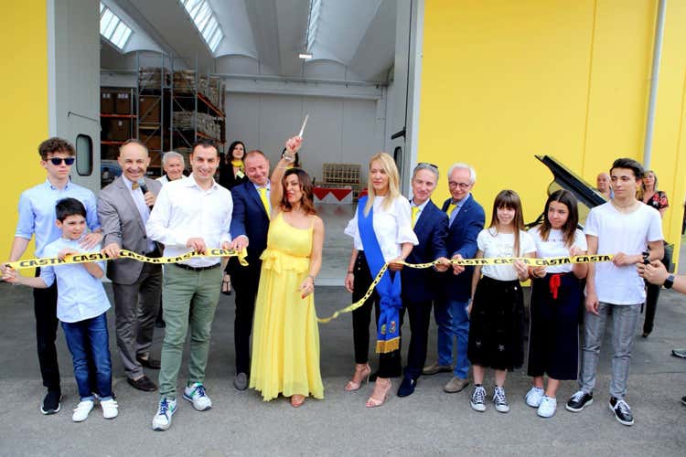 L'inaugurazione del nuovo stabilimento di Forl&igrave; (La cottura si fa fusion Le soluzioni di Casta Professional)