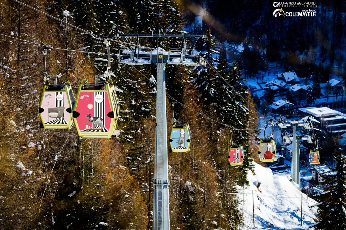 Le telecabine&nbsp; Courmayeur Design Weekend, &egrave; iniziato il conto alla rovescia: ecco il programma completo