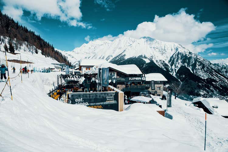 Le nevi di Courmayeur (Courmayeur, per l&rsquo;inverno il Super G si regala Berton)