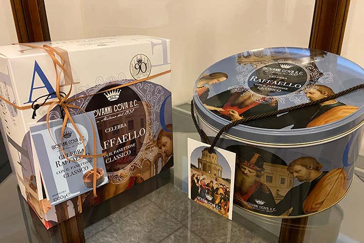 I panettoni a marchio ispirati a Raffaello - I panettoni di Giovanni Cova&C.omaggiano il genio di Raffaello I panettoni a marchio ispirati a Raffaello - I panettoni di Giovanni Cova&C.omaggiano il genio di Raffaello