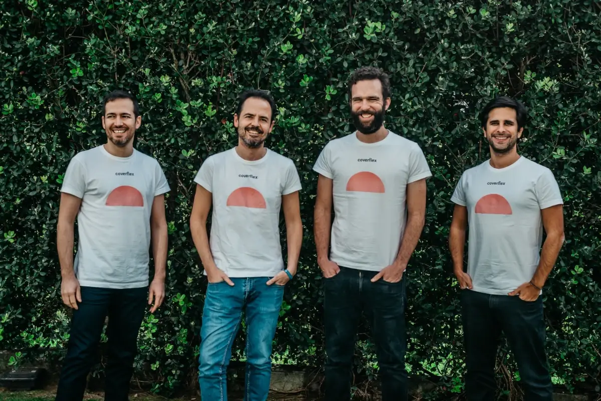 Da sinistra Nuno Pinto, Miguel Santo Amaro, Rui Carvalho, Lu&iacute;s Rocha Taglio delle commissioni e nuovi servizi, ecco i buoni pasto del futuro