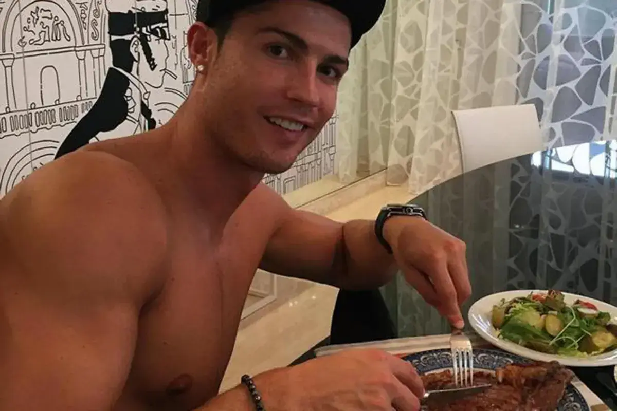 Cristiano Ronaldo e la cura dell'alimentazione 