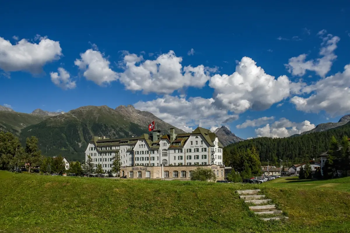 Il nuovo look del Cresta Palace Hotel, icona Art Noveau nel cuore dell'Engadina
