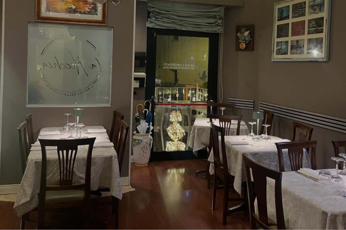 La sala de La Nicchia, a Passignano sul Trasimeno