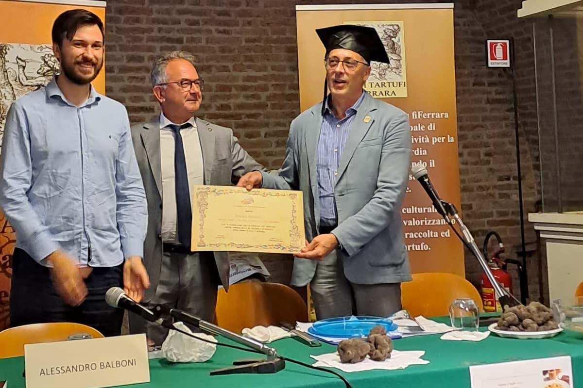 Antonio Marchetti da Ferrara è il 1° Maestro Cavatore e Custode del bosco per l'Emilia Romagna