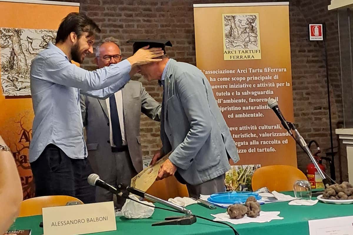Antonio Marchetti da Ferrara è il 1° Maestro Cavatore e Custode del bosco per l'Emilia Romagna
