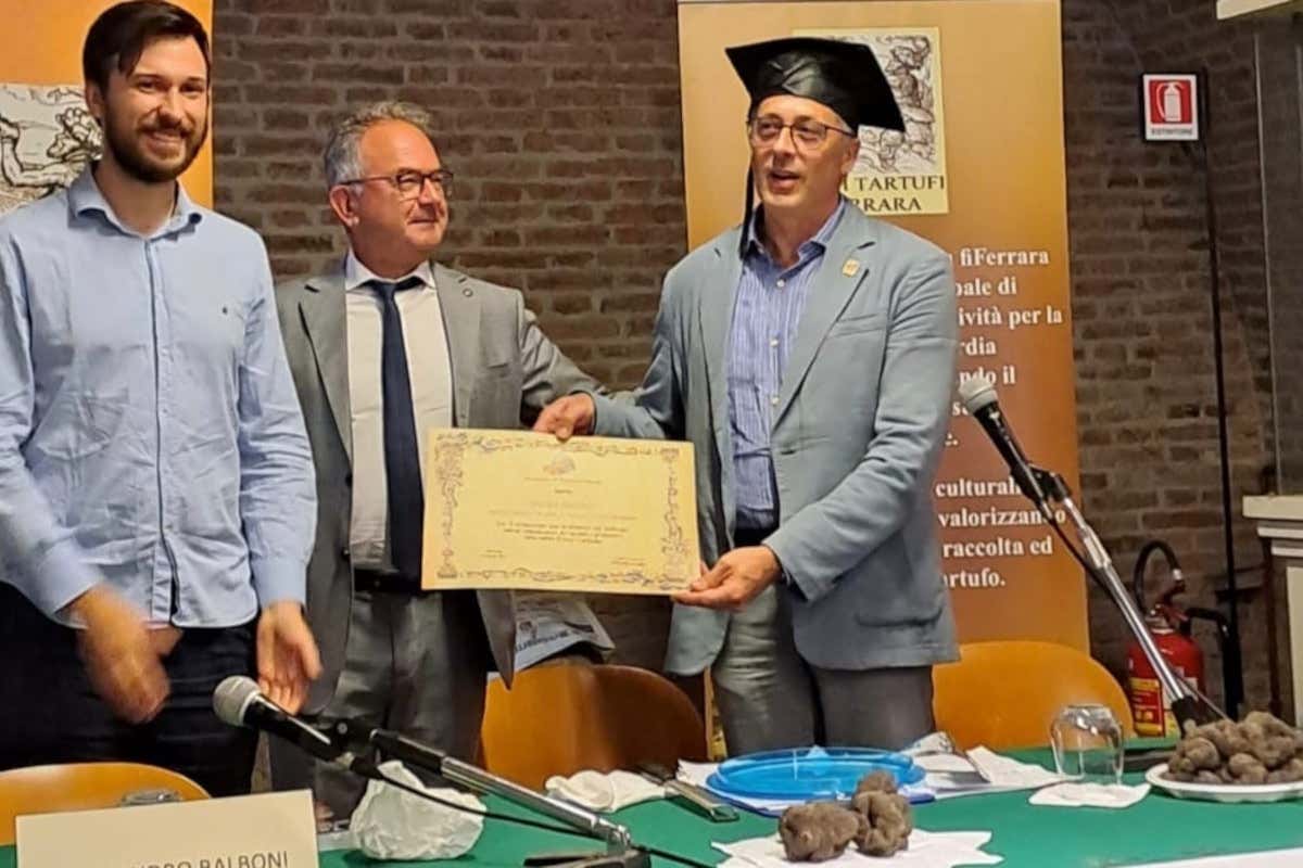 Marchetti, governatore del tartufo in Emilia Romagna, promuove la stagione del tuber aestivum