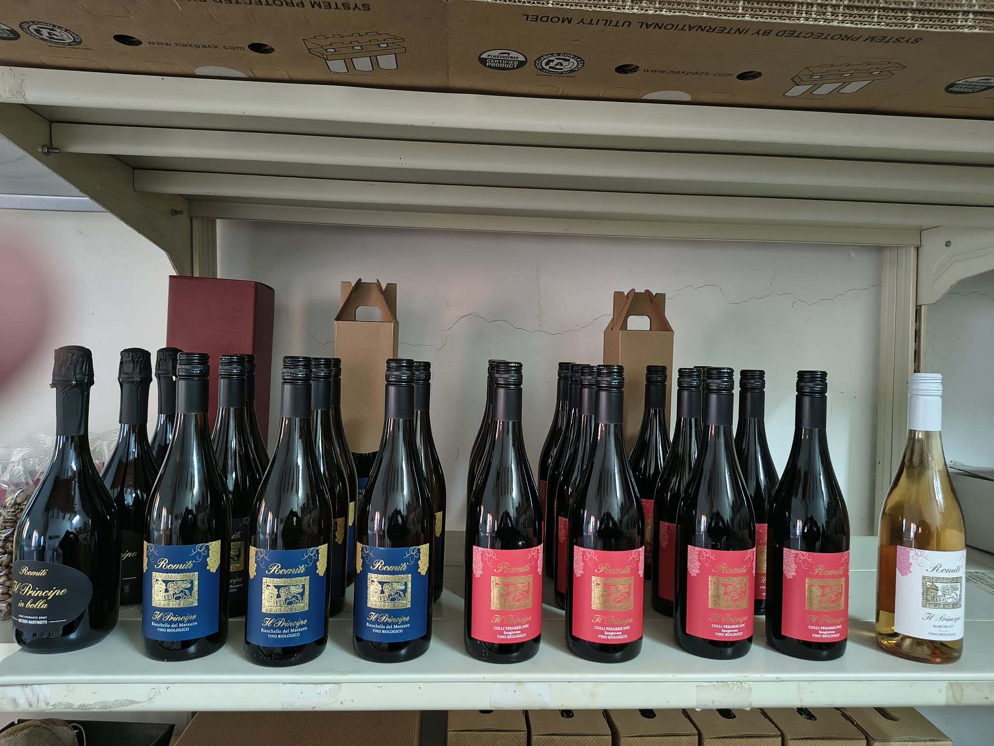 i prodotti della Fattoria Romiti