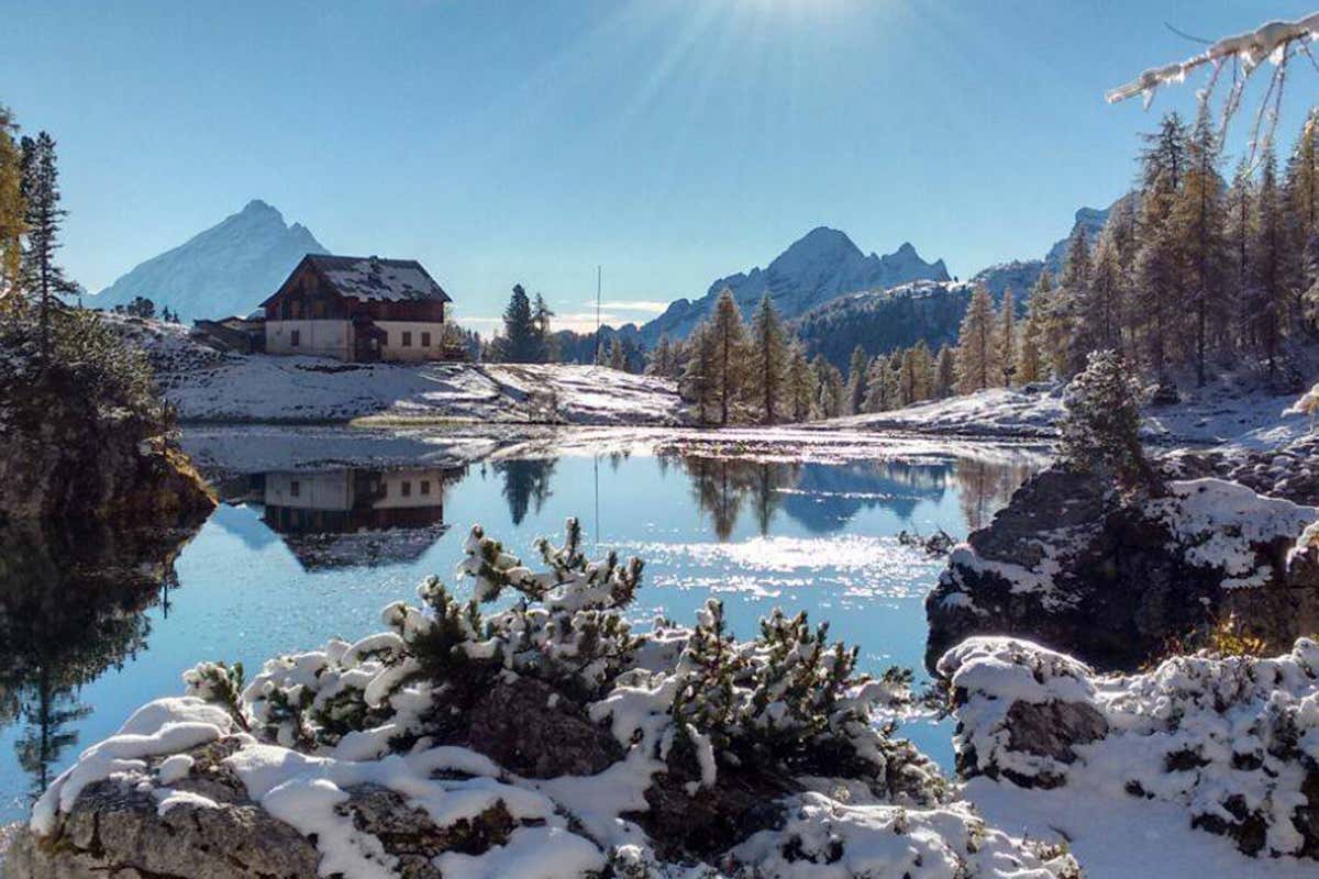 Rifugio Croda da Lago Autunno in montagna? Prova le spa degli hotel e dei rifugi di Cortina