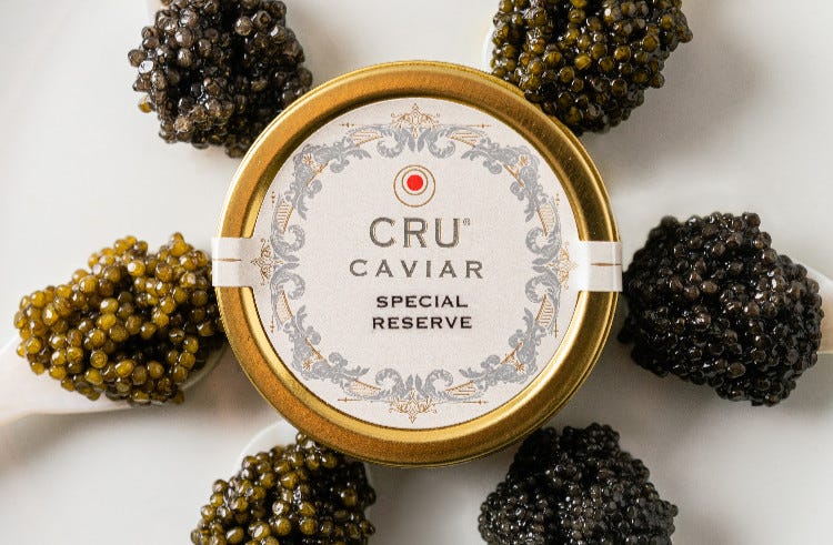 Cru Caviar, un marchio di qualità - Cru Caviar, il lusso italiano a tavola: dal caviale Beluga all'innovazione
