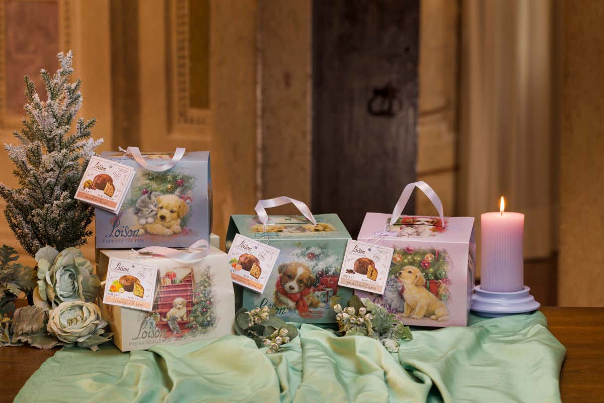 La collezione Cuccioli abbraccia quattro gusti made in Loison da 500 grammi 