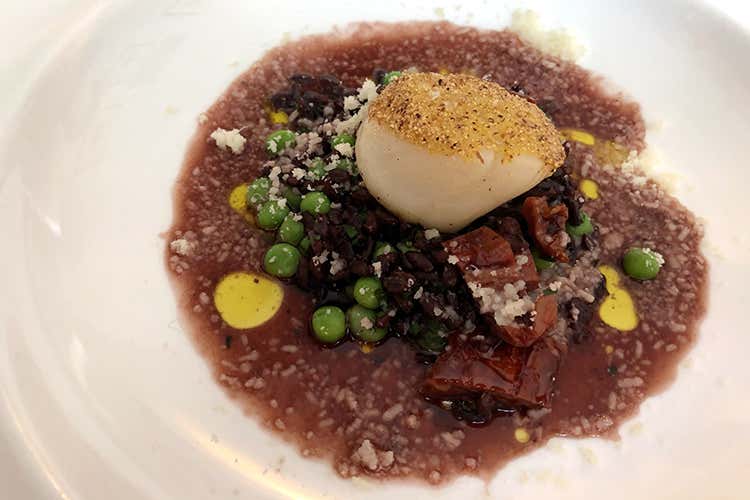 (Cucina italiana con «influssi dal mondo» da Burkhard Bacher al Kleine Flamme) (Cucina italiana con «influssi dal mondo» da Burkhard Bacher al Kleine Flamme)