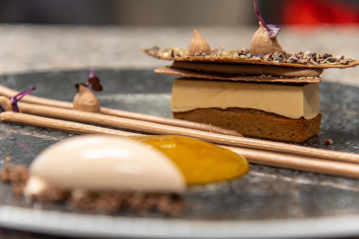 Piatti raffinati ispirati alla cucina locale. Foto di Francesca Bocchia Un inverno da favola? Le proposte del Romantik Hotel Turm