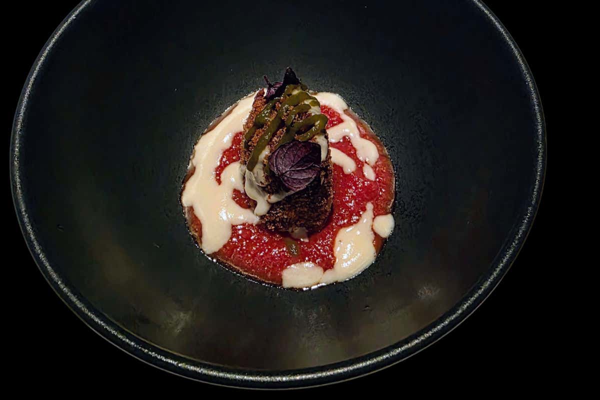 A Rho la cucina della ricerca: risotti al polline, fermentazioni e 330 etichette in cantina