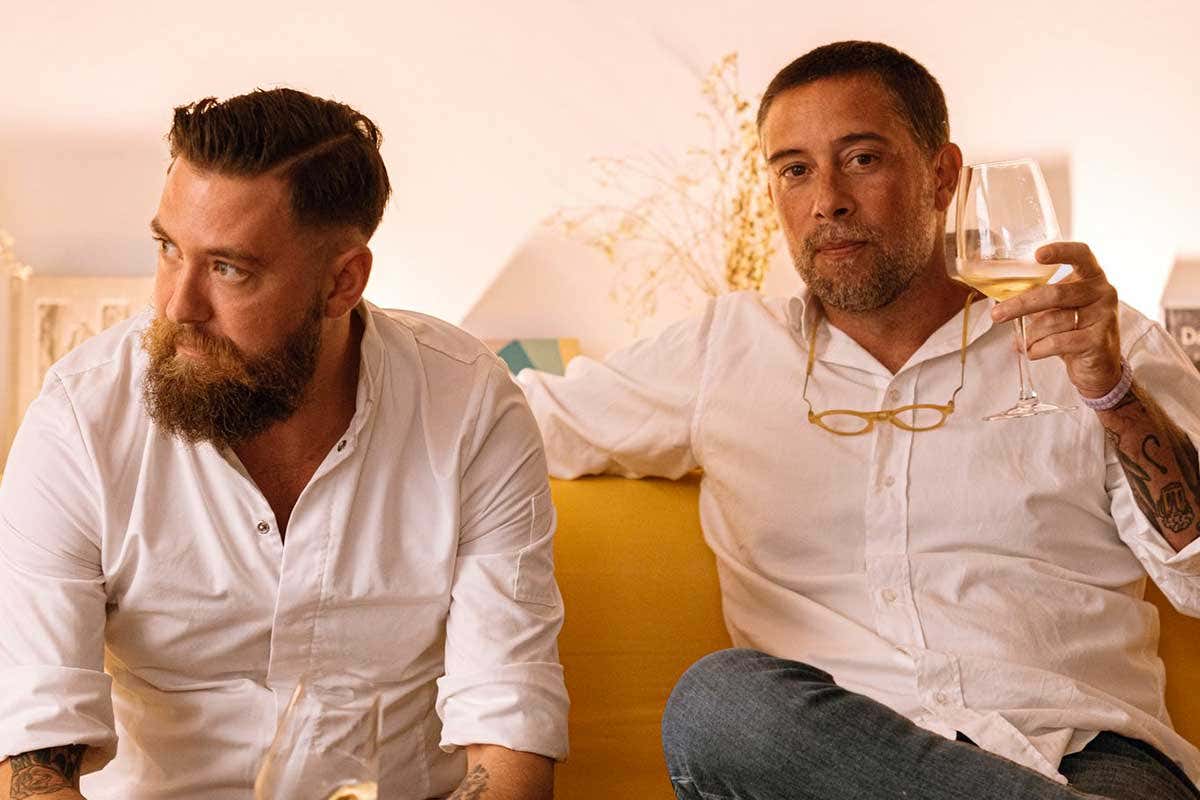 Da sinistra, Fabrizio Cervellieri e Tommaso Falconi La cucina scandinava di Aede Dining alla conquista di Roma