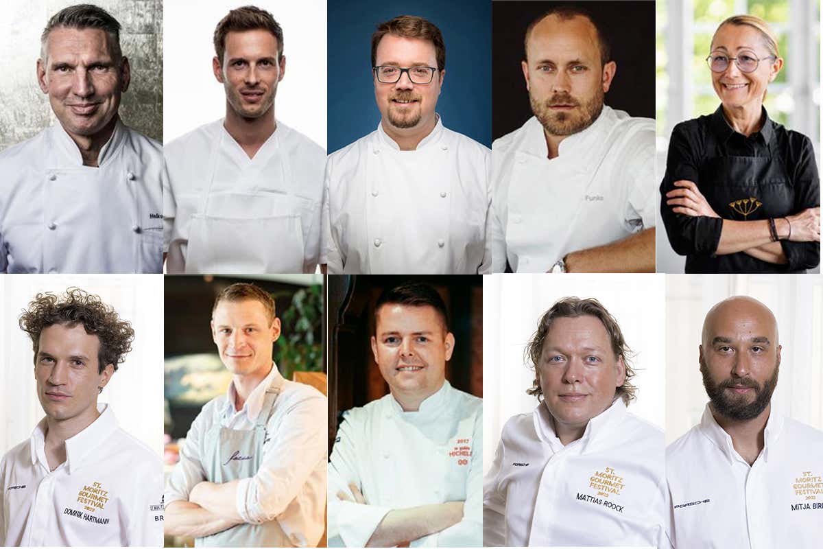 I cuochi protagonisti dell'evento St. Moritz Gourmet Festival, 10 chef stellati svizzeri esaltano la cucina locale I cuochi protagonisti dell'evento St. Moritz Gourmet Festival, 10 chef stellati svizzeri esaltano la cucina locale