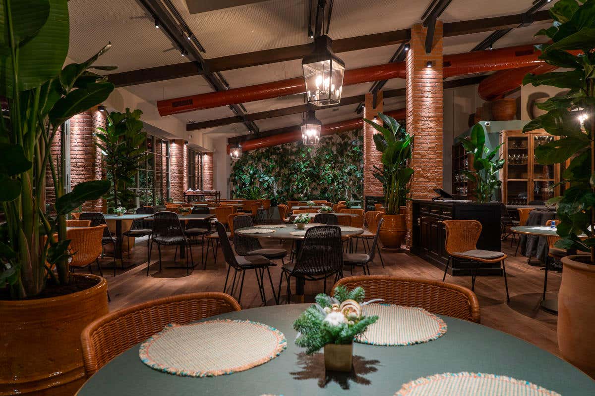 Una delle sale interne del ristorante Da Berti di Milano Da Berti a Milano la seconda vita un ristorante nel segno della tradizione