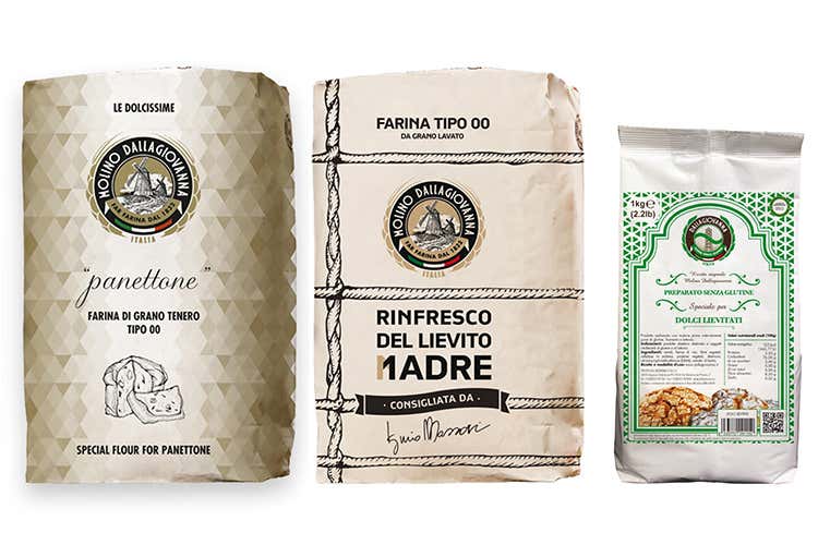 (Panettone a regola d&rsquo;arte con le farine speciali Dallagiovanna)