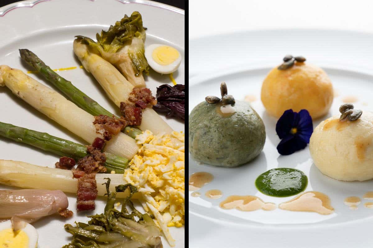 Alcuni piatti del menu di Da Nando La storica Trattoria da Nando celebra le radici friulane con i propri menù