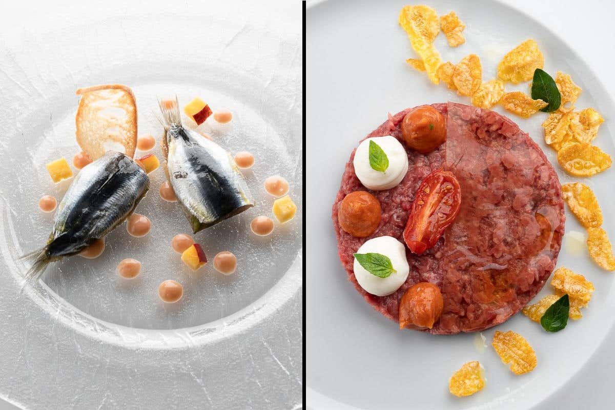 Alcuni piatti del menu di Da Nando La storica Trattoria da Nando celebra le radici friulane con i propri menù