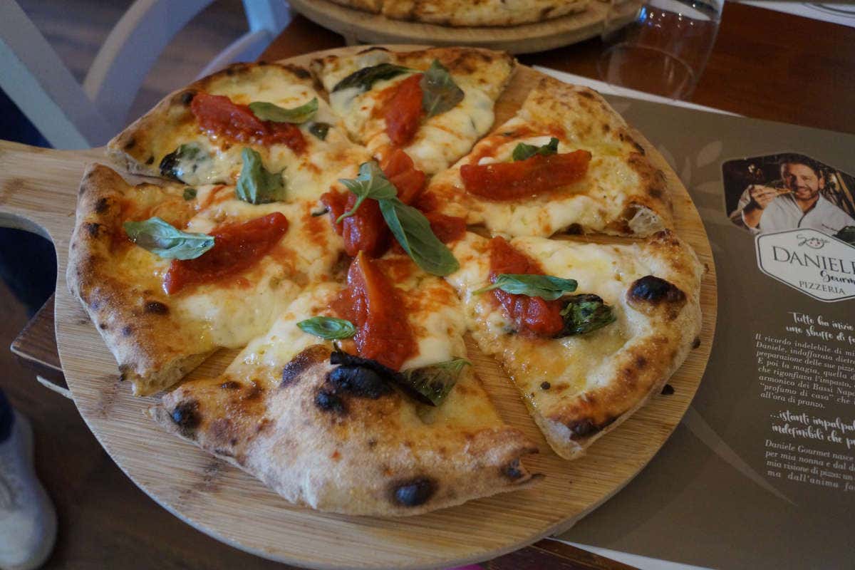 Al ristorante Daniele Gourmet, Giuseppe Maglione porta la cucina sulla pizza
