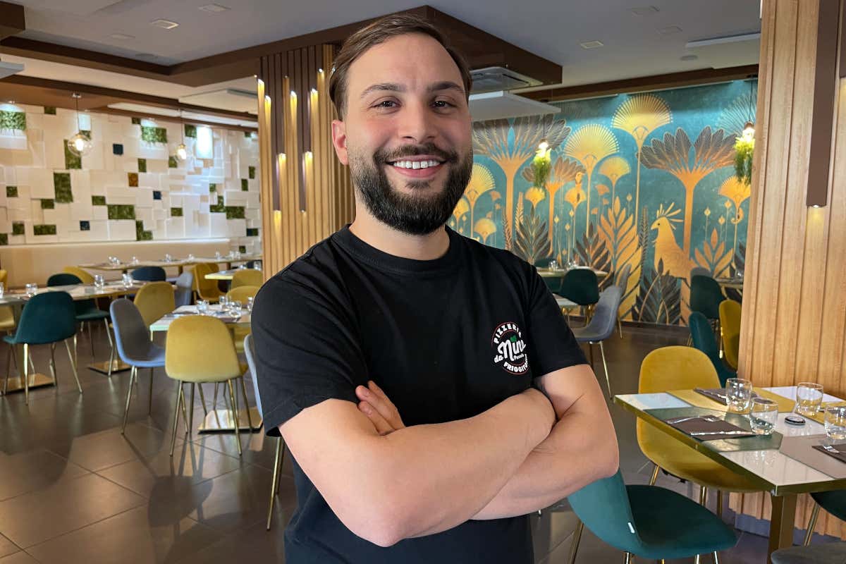 Nino Pannella, titolare dell'omonima pizzeria ad Acerra