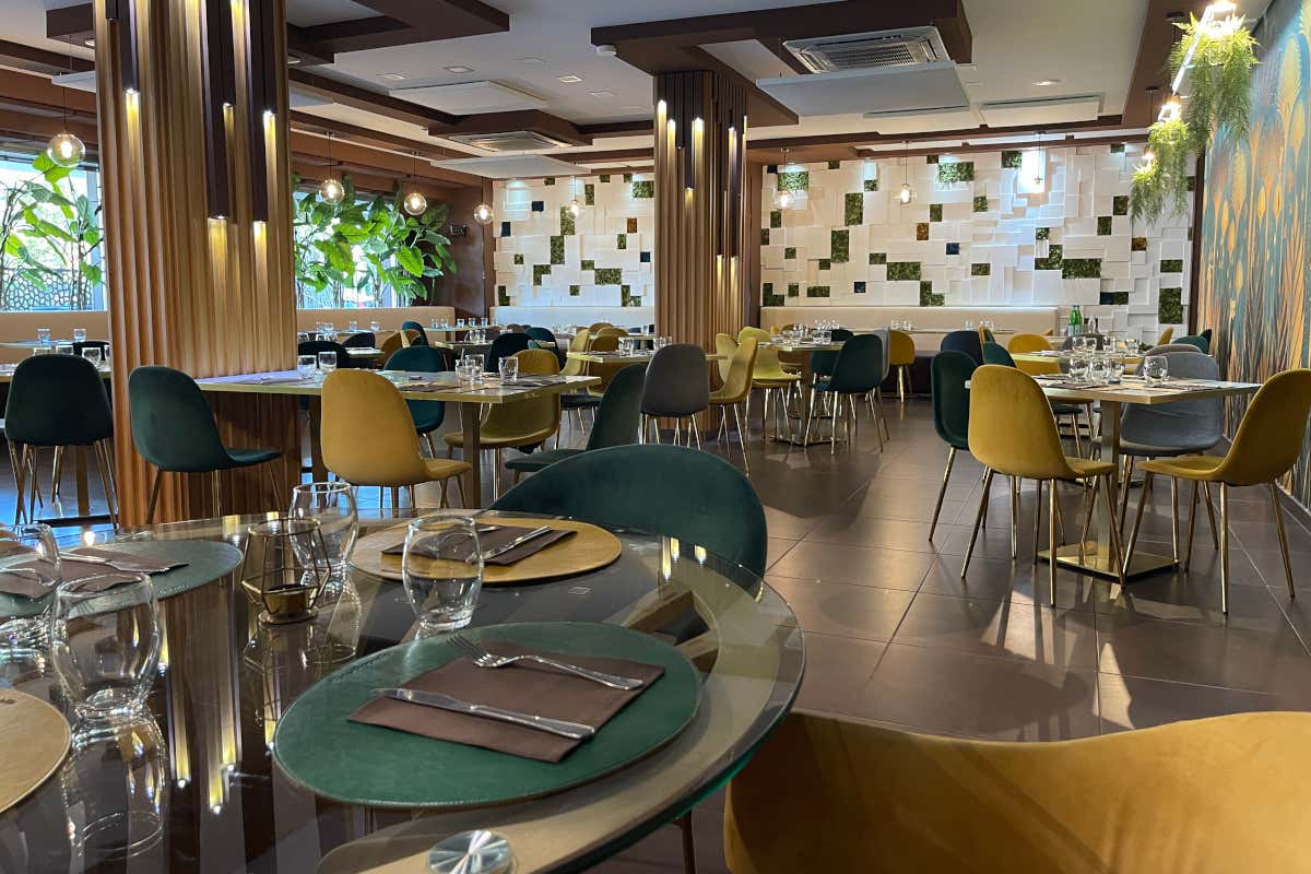 La sala della Pizzeria Nino Pannella