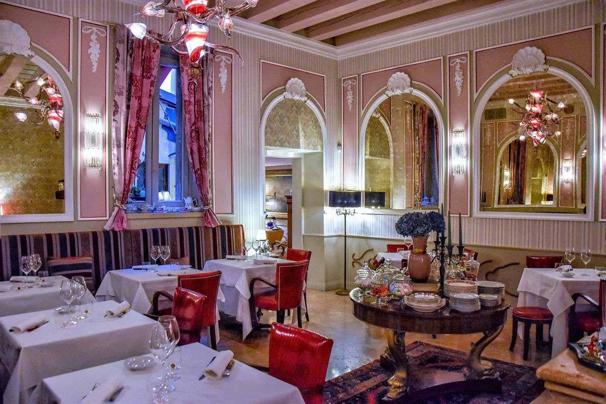 La sala del ristorante Darì