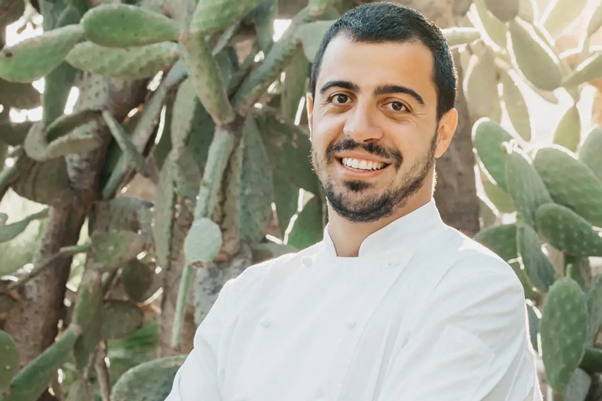 Dario Pandolfo, cuoco del Cala Luna di Cefal&ugrave;&nbsp; Dalle Madonie alle Dolomiti: Dario Pandolfo al Merano Wine Festival