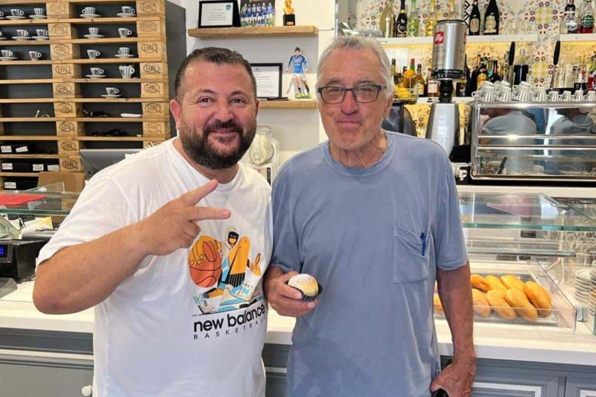 Robert De Niro a Napoli preferisce la pizza di Ciro Oliva