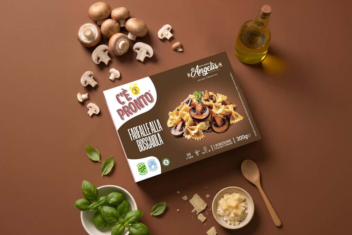 Le Farfalle alla boscaiola di De Angelis