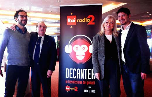 Fede e Tinto con Franco Ricci e Daniela Scrobogna (docente AIS) Fede e Tinto con Franco Ricci e Daniela Scrobogna (docente AIS)