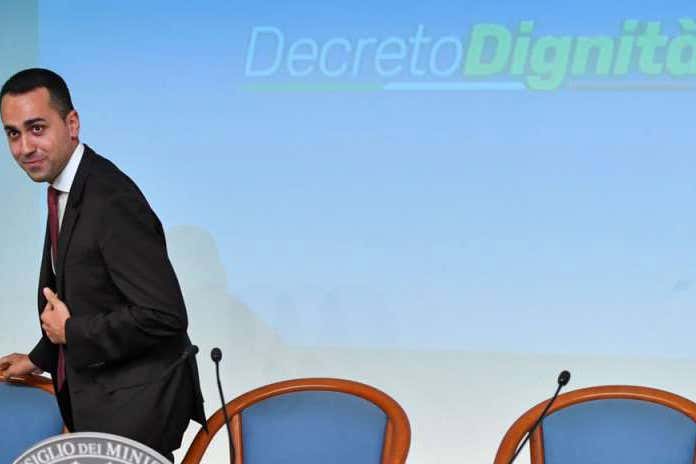 Il vicepremier Luigi Di Maio ha fortemente voluto il Decreto Dignità (Turismo, associazioni e sindacati: «Dl Dignità favorisce precariato»)